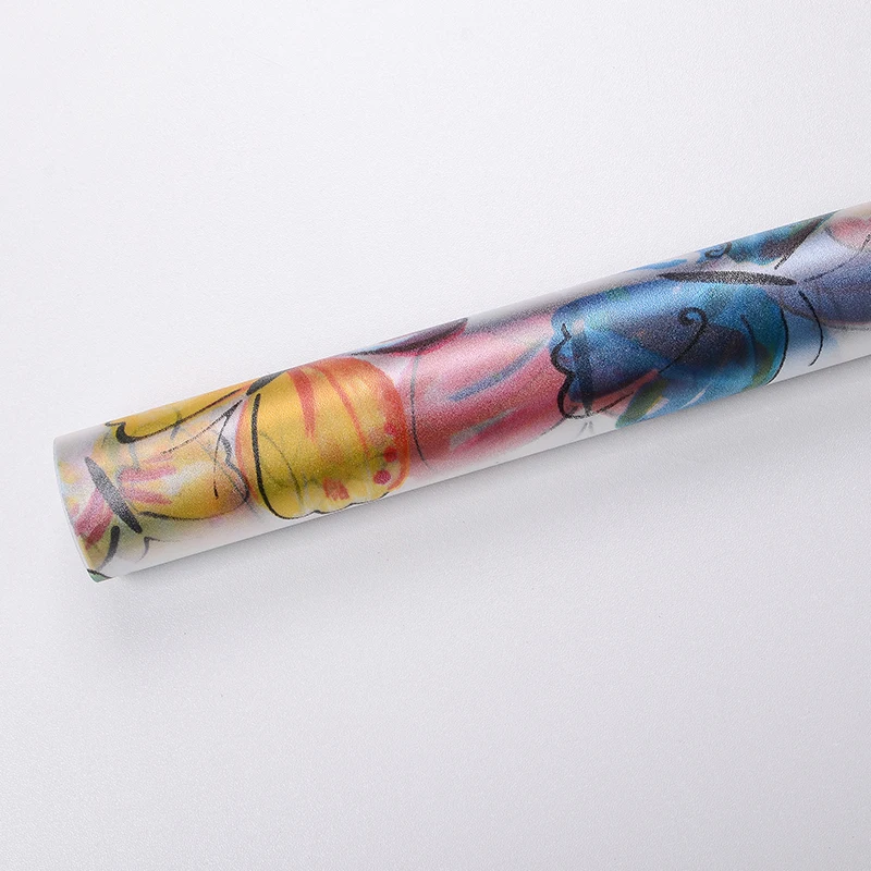 Akadeco Hot Wholesale PVC Self-Adhesive Peel And Stick Carton Color Butterfly  Frosted Home Glass Window Decoration Film