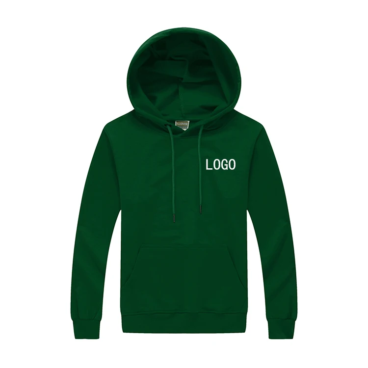 High quality plain hoodies unisex custom logo 100% cotton hoodies mens pullover bulk oversized hoodie