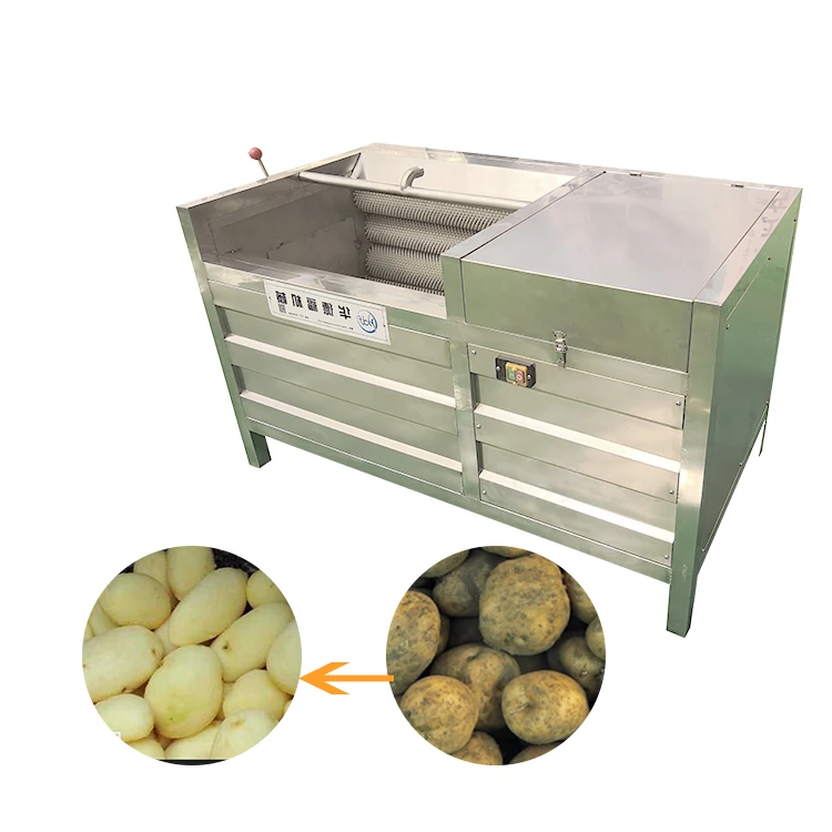 Semi-automatic chips of potato chips line 100kg/h backed potatoes chips automatic production line