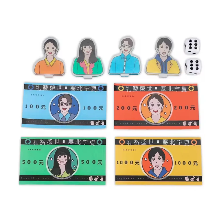 Hot Sale Paper Game Monopoli Playing Family Fun Custom Printing Juego De Mesas Travel Theme Board Game With Printing Piece