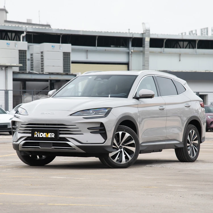 High Speed Electric Car Song Plus Upgrade Dmi 150km Long Range Life Hybrid 5 Seats SUV New Auto Car Made in China Stock EV Car