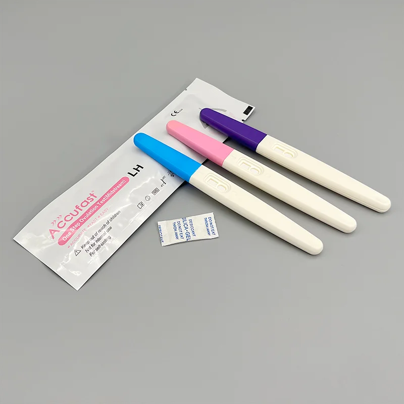 Quality Assured High Sensitivity LH Ovulation Tests Midstream ISO CE Certified LH Ovulation Test Kit from China Manufacturer