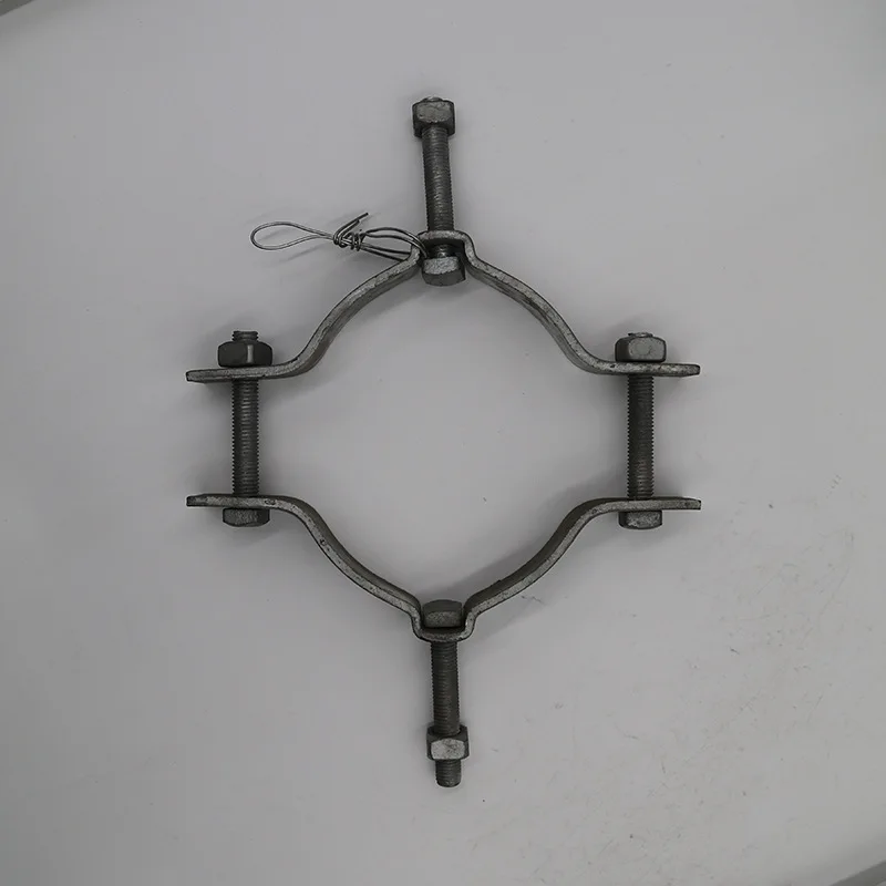 Steel Cable Hold Hoop for Electric Power Fittings Pole Line Clamp Cable Clamp Power Pole