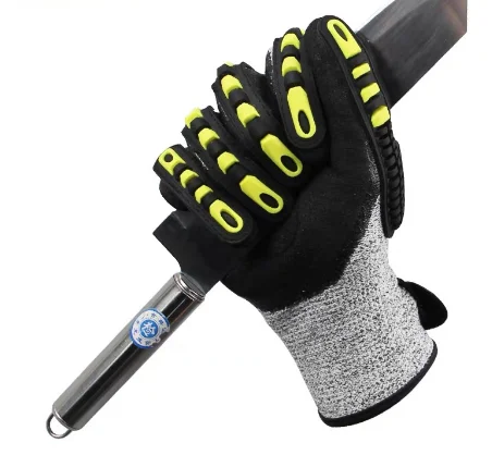 Thick wear-resistant anti-smashing work gloves anti-collision labor protection work safety gloves Shockproof Mechanical Gloves