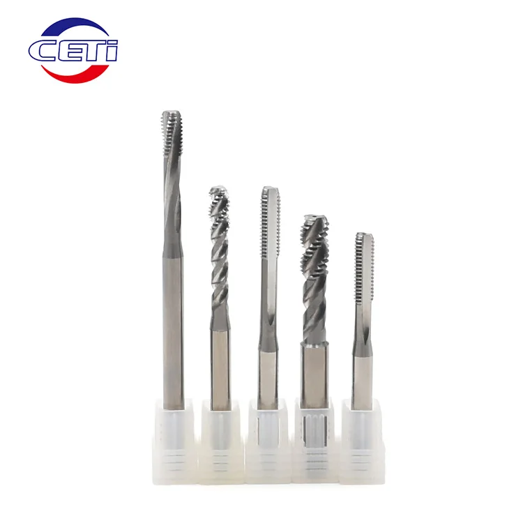 Горячая распродажа CNC HSS кран-машина с Оловянным покрытием спиральные твердосплавные резьбовые краны стальной материал титановым для