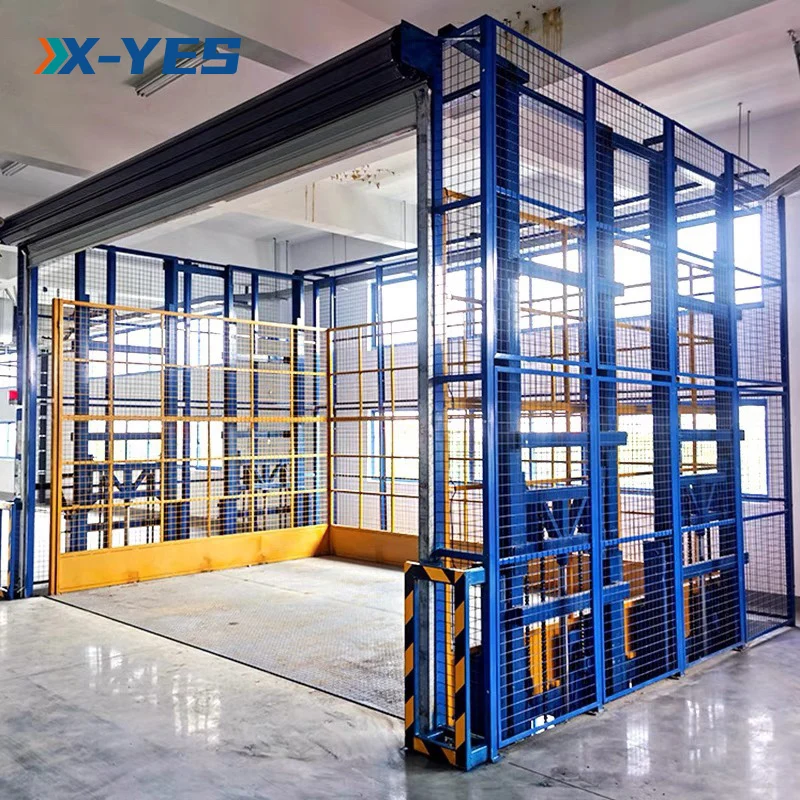 Automatic High Efficiency Vertical Lift Conveyor Cargo Lift Warehouses Vertical Lifter Elevator Conveyor