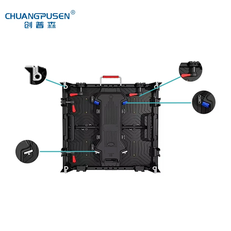 P3.91 LED Rental Display Screen Board High Refresh Rate 500x500 Event Indoor outdoor led display gas price signs
