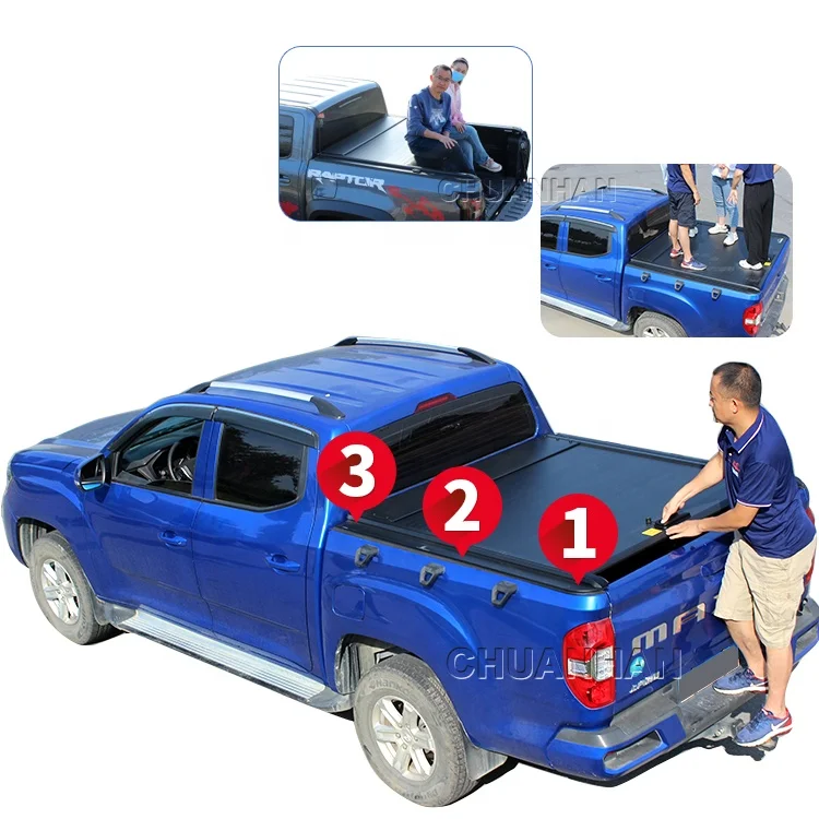 Крышка выдвижной кровати для пикапа крышка ролика Жесткая toyota hilux vigo revo 2022 great wall STED