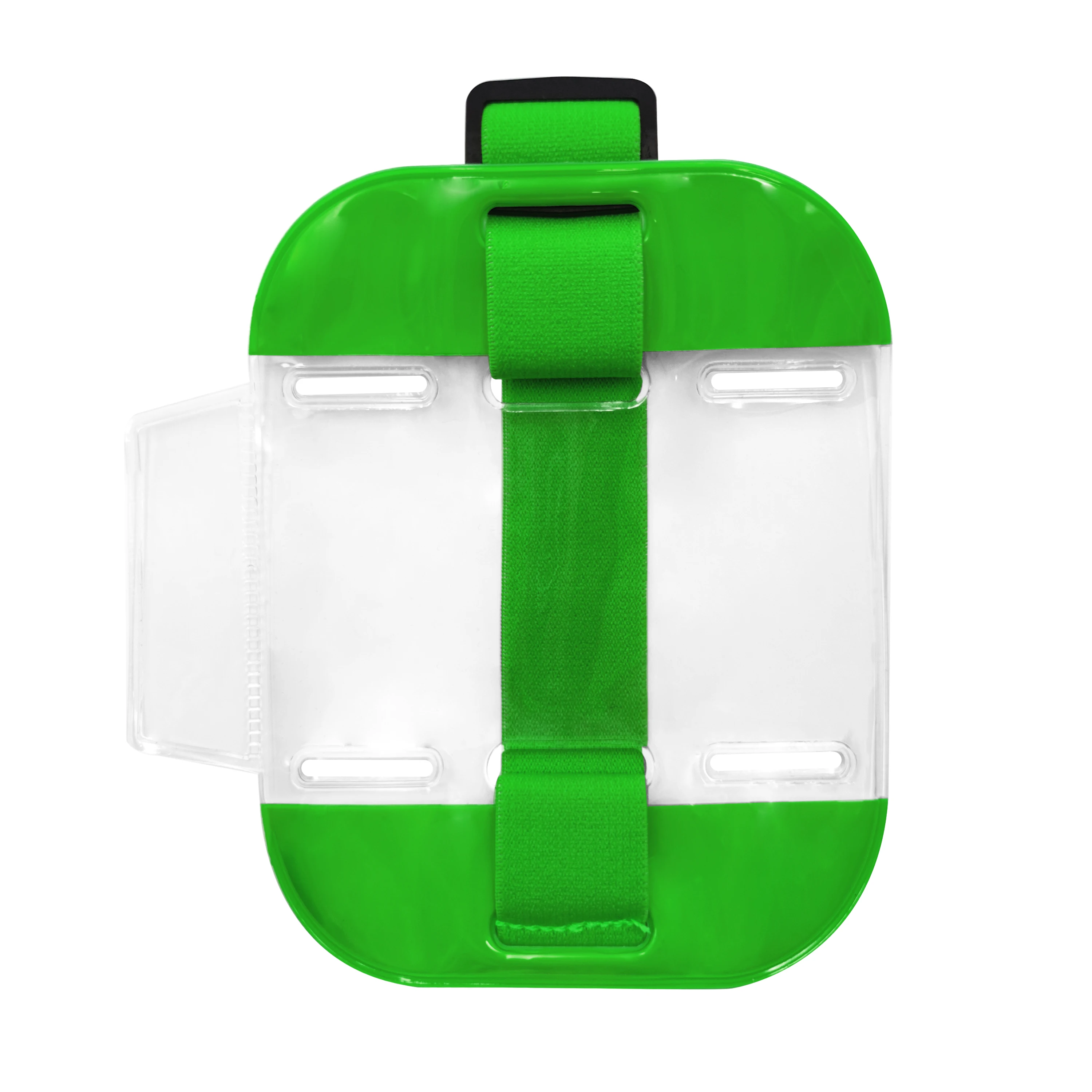 Водонепроницаемая повязка на руку держатель для идентификационных карт именных бирок прозрачный пластиковый ПВХ модный рекламный подарок кредитных запас письмо 100 шт.