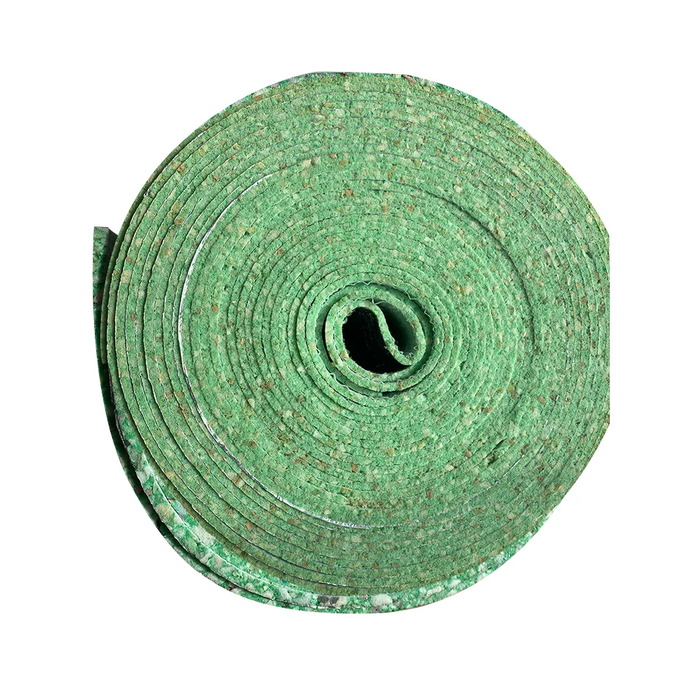 Double-sided non-woven fabric ground leveling flooring underlayment for wooden floors