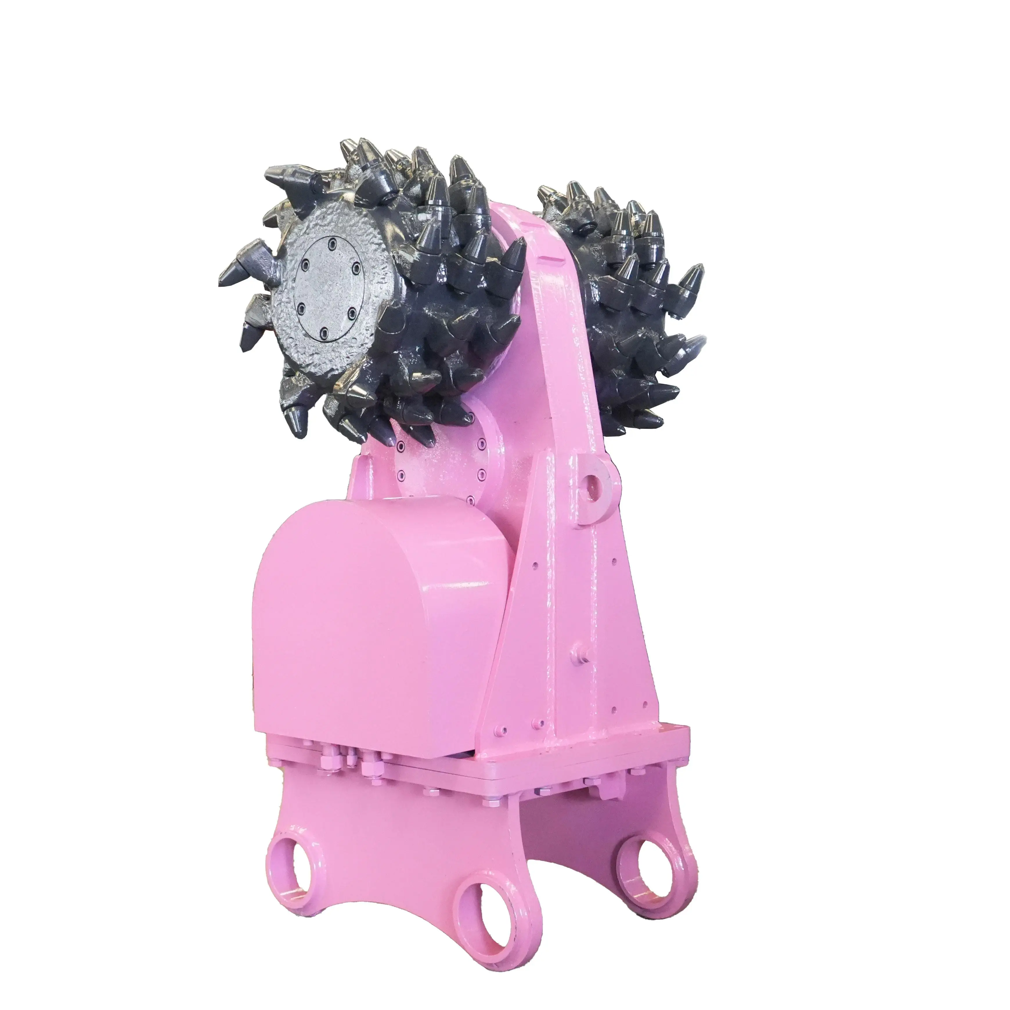 Accurately Control Construction Compact Design Excavator Drum Cutter For 12-17 ton Excavator