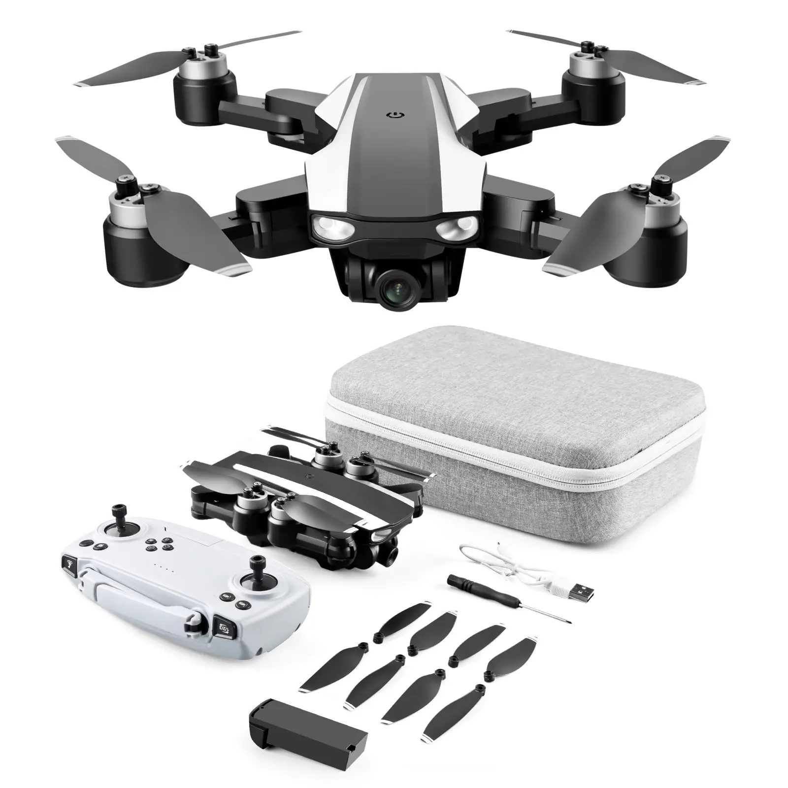2021 Amazon горячая Распродажа S105 мини RC складной Квадрокоптер GPS Дрон с камерой 6k/4k HD мини дроны игрушки умный следовать селфи Дрон