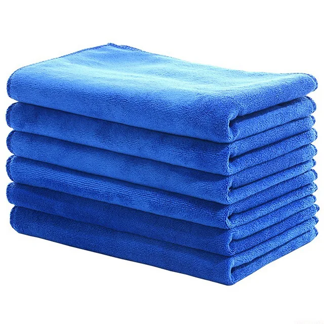 microfiber car drying tower wholesale super absorbent car cleaning towel fabric in rolls