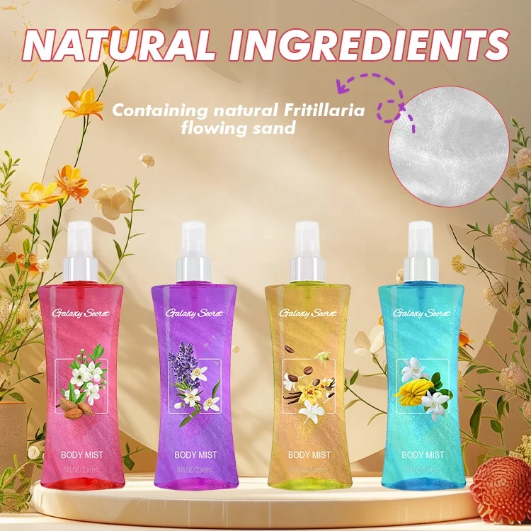 OEM Wholesale Moisturizing Nourishing Enhanced Skin Protection Body Mist