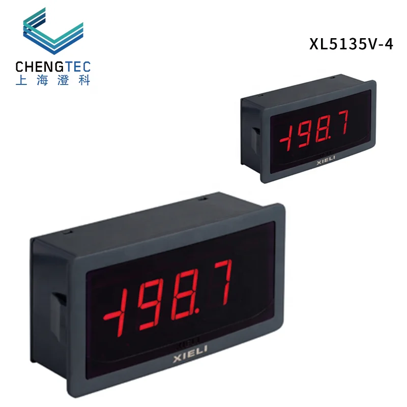 XL5135V-4 3 1/2 Digital Display 200v DC Voltmeter DC5V Ammeter