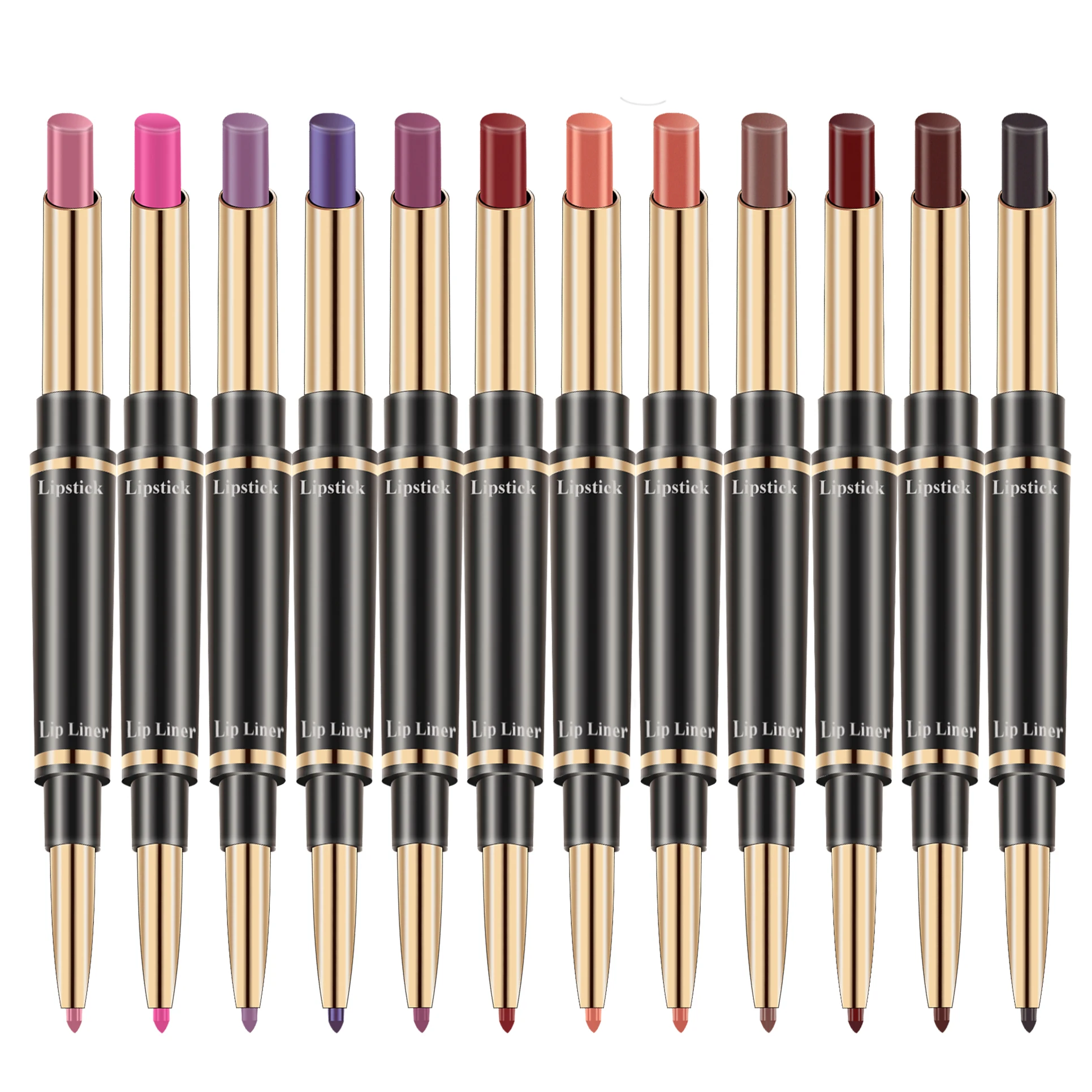 orange rebranding lip liner costume lipsticks create own lipstick brand double sided longwear lipstick with lip liner