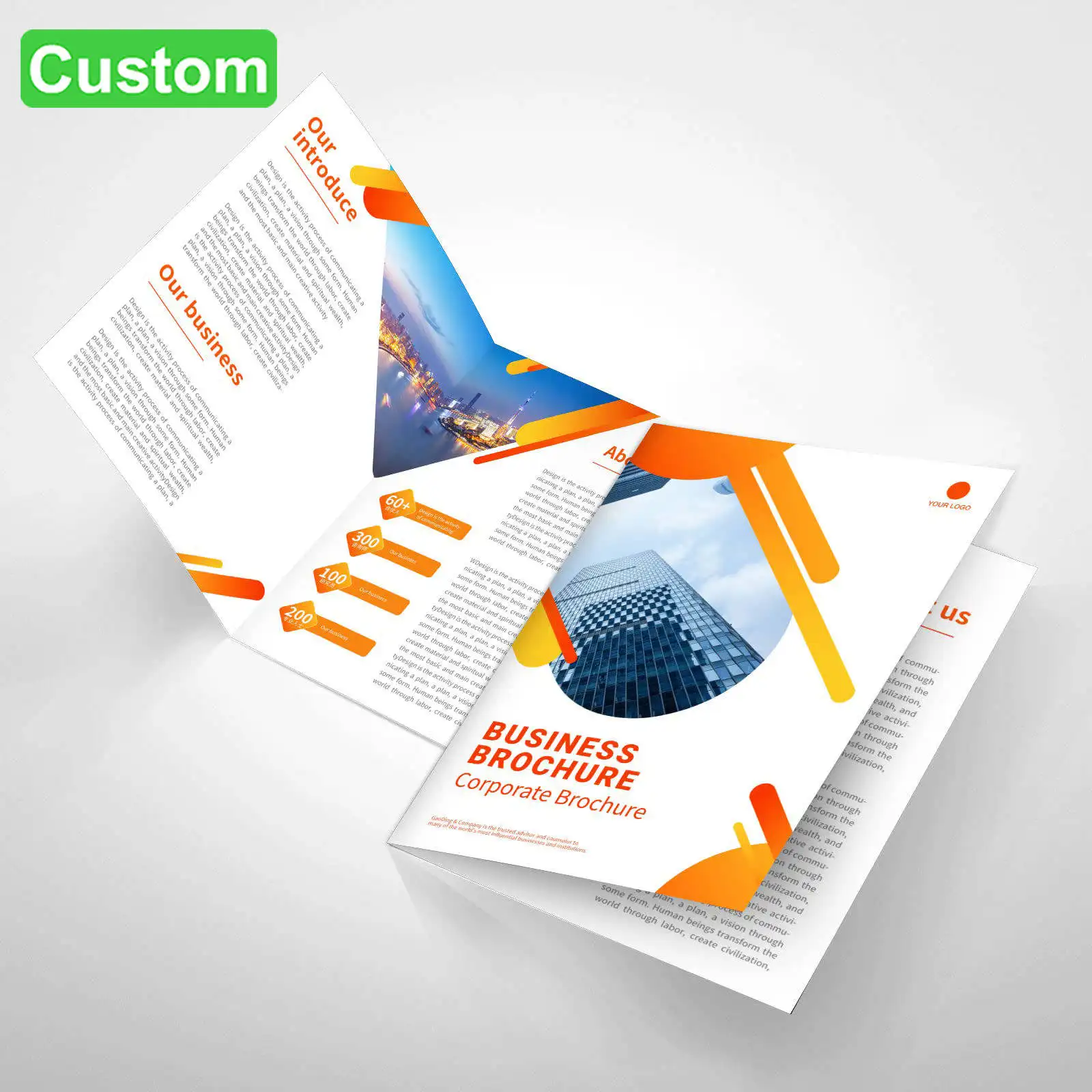 Professional Factory Customized A4 Size Magazine Catalog Brochure Printing Booklet Printing