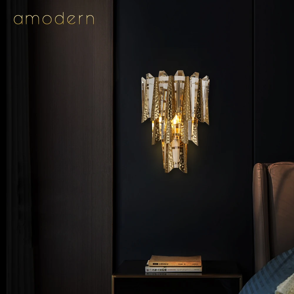 
New gadgets 2020 high quality Surface mounted hotel room reading gold wall light 