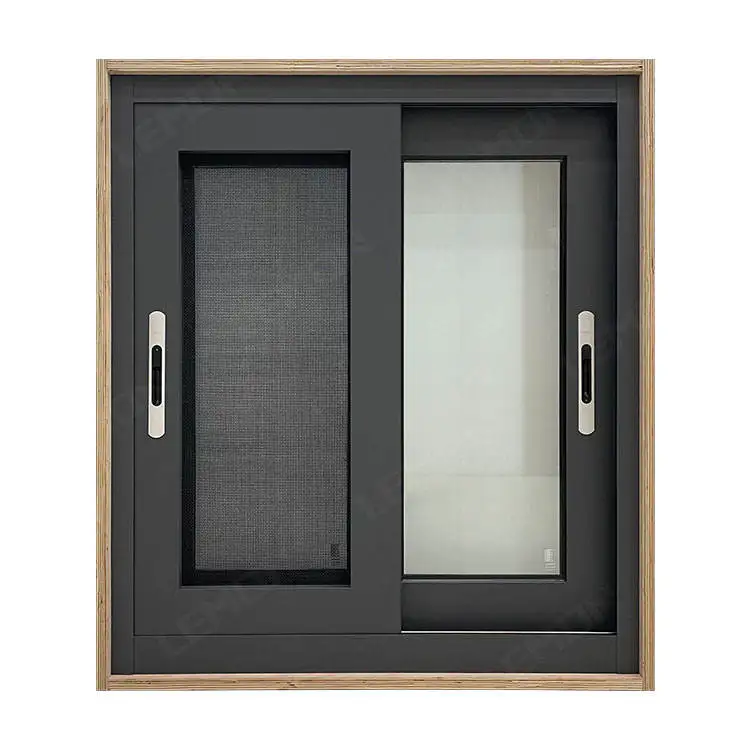 Curtain sliding folding window and door terrace glazing soundproof aluminum windows and sliding doors balcony large glass window