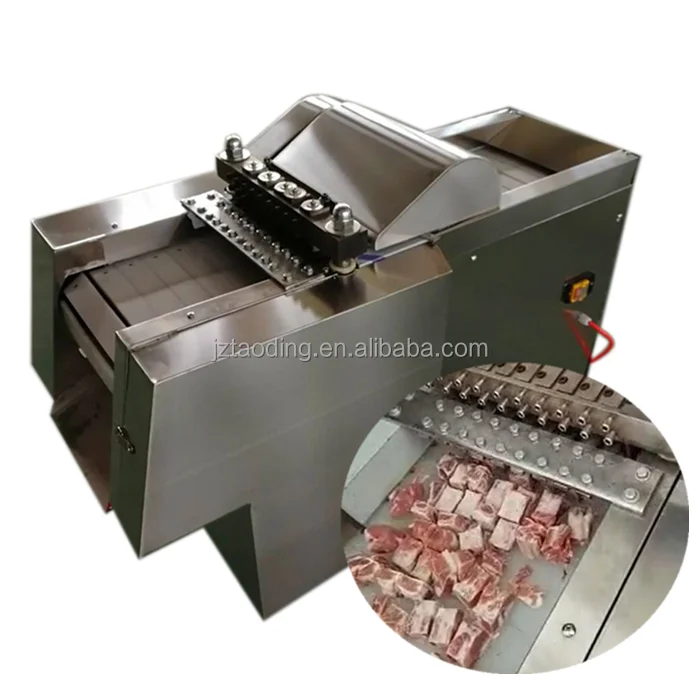 
Automatic Chicken Cutting Machine Fresh Meat Cutter Beef Meat Cube Cutter Machine Frozen Pork Meat Dicer Poultry Cutting Machine  (1600180069508)