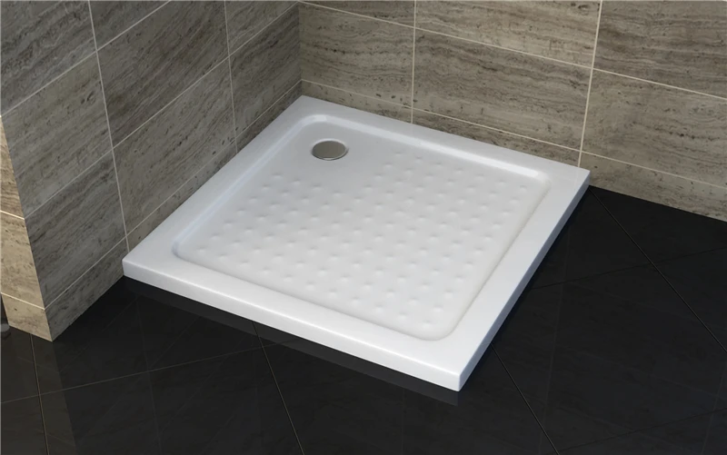 Shower Tray 700x700 Square  Anti-Slip High Quality Shower Floor Tray/Base