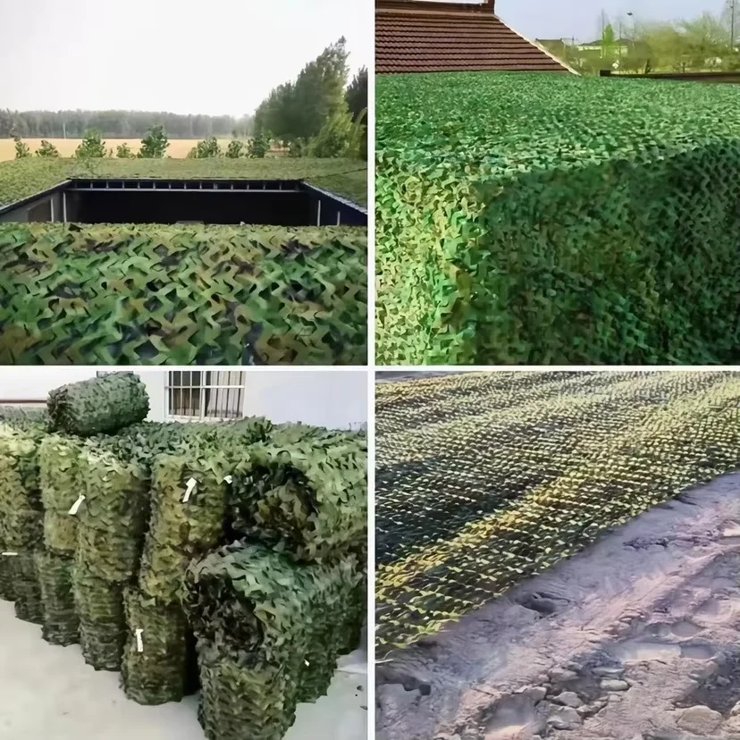 Multifunction camo net Outdoor aerial photography sunshade camouflage net mountain jungle cover camouflage net ghillie