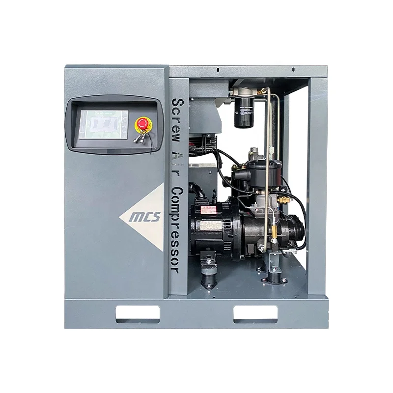 Китайский винтовой воздушный компрессор 37kw 50hp 7bar 243cfm 8bar 221cfm 10bar 200cfm 12bar 179cfm Pm Vsd