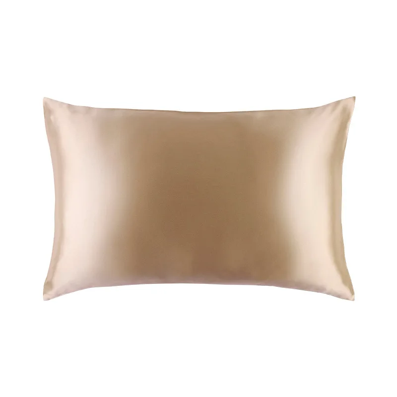 2024 Hidden Zipper Enveloped Hypoallergenic Silk Satin Pillowcase 100% Mulberry Pillow Case with Gift Box Set