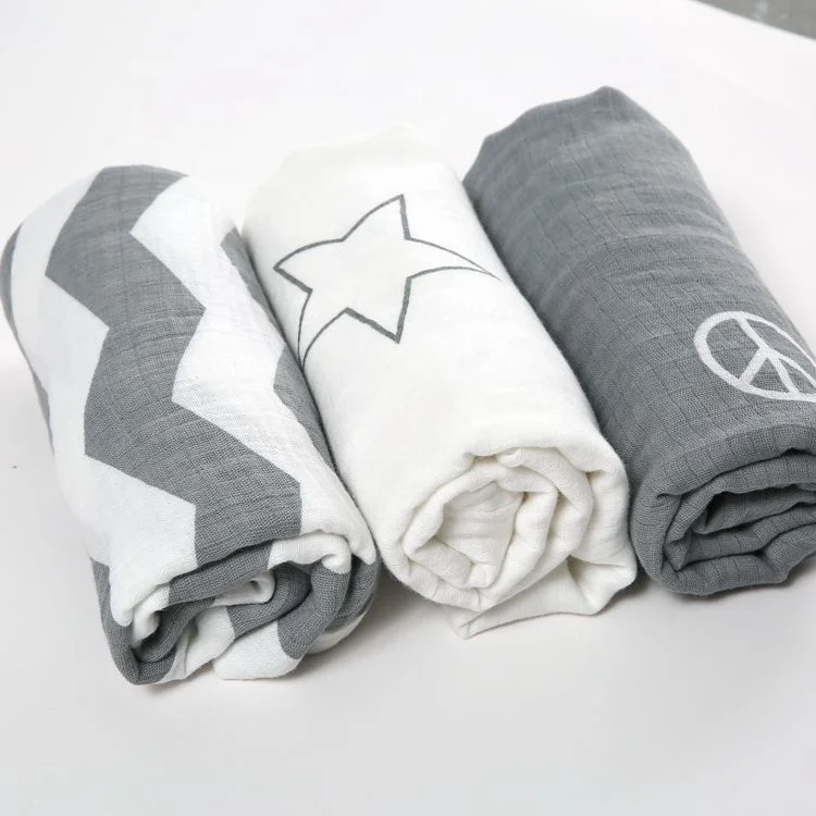 
Муслиновое одеяло 47x47 дюймов, пеленка из 100% органического хлопка, 47x47 дюймов 