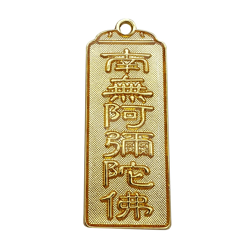 Wholesale Buddhist Guanyin Pendant Necklace Buddha Amulet Hinduism for Women Men Line Chain Metal Gifts