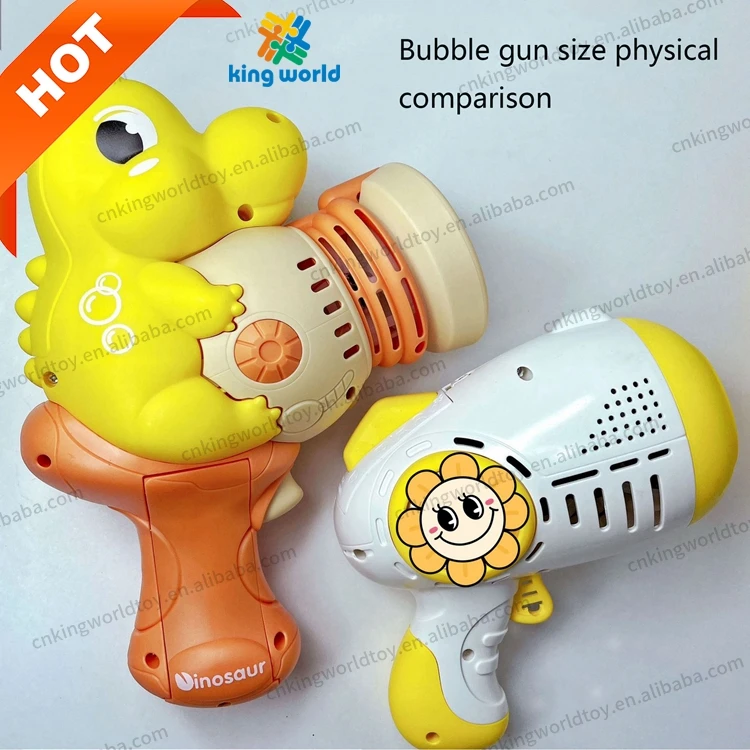 Automatic 10-hole Dinosaur Bubble Gun Toy Kids Garden Soap Water Toys Summer Leak-proof Dino Bubble Machine Toys