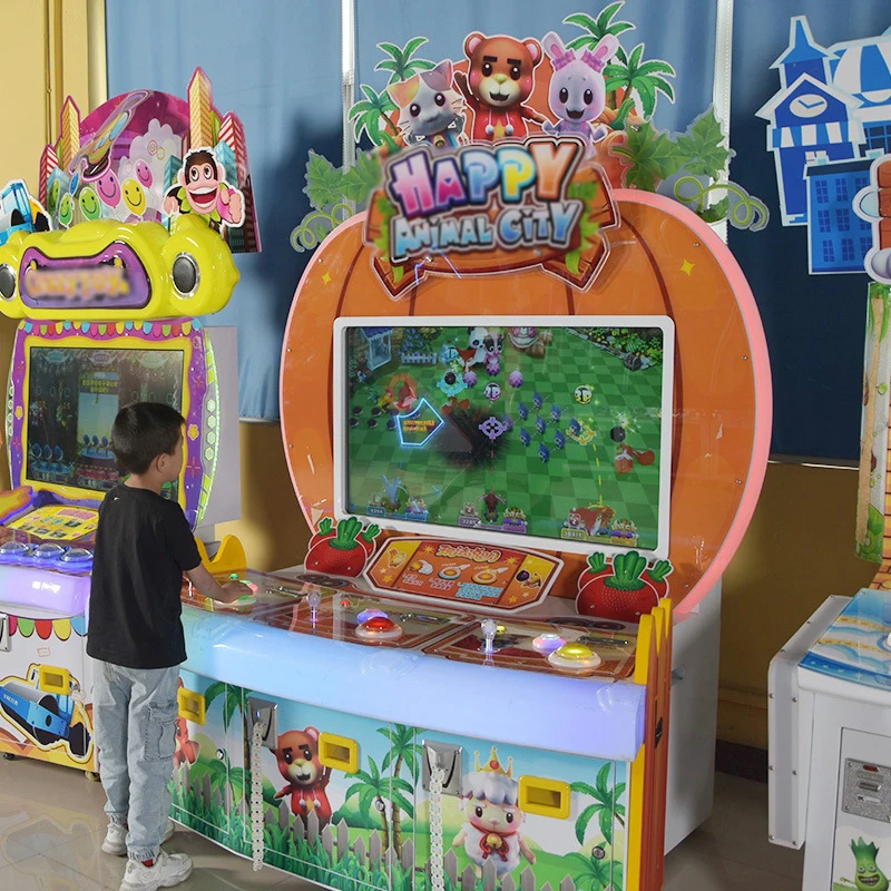 Wholesale Coin Operated Indoor Crazy Animals Lottery Amusement Ticket Redemption Game Machine For Sale