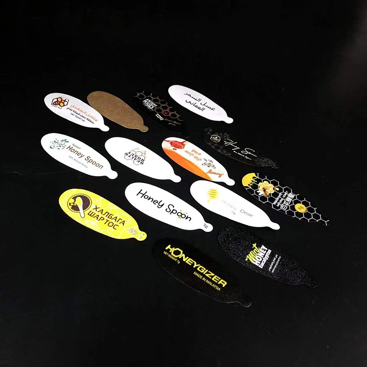 PP Transparent Flatware Fill 7 g 10 g Can Seal Aluminium Foil Plastic Sweet Honey Spoon packaging