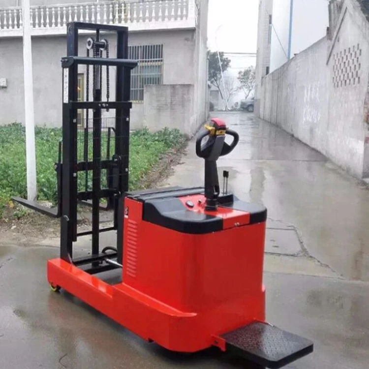 1.6M Lifting Pallet Forklift Automatic 1 Ton Forklift 1000KG Electric Pallet Stacker