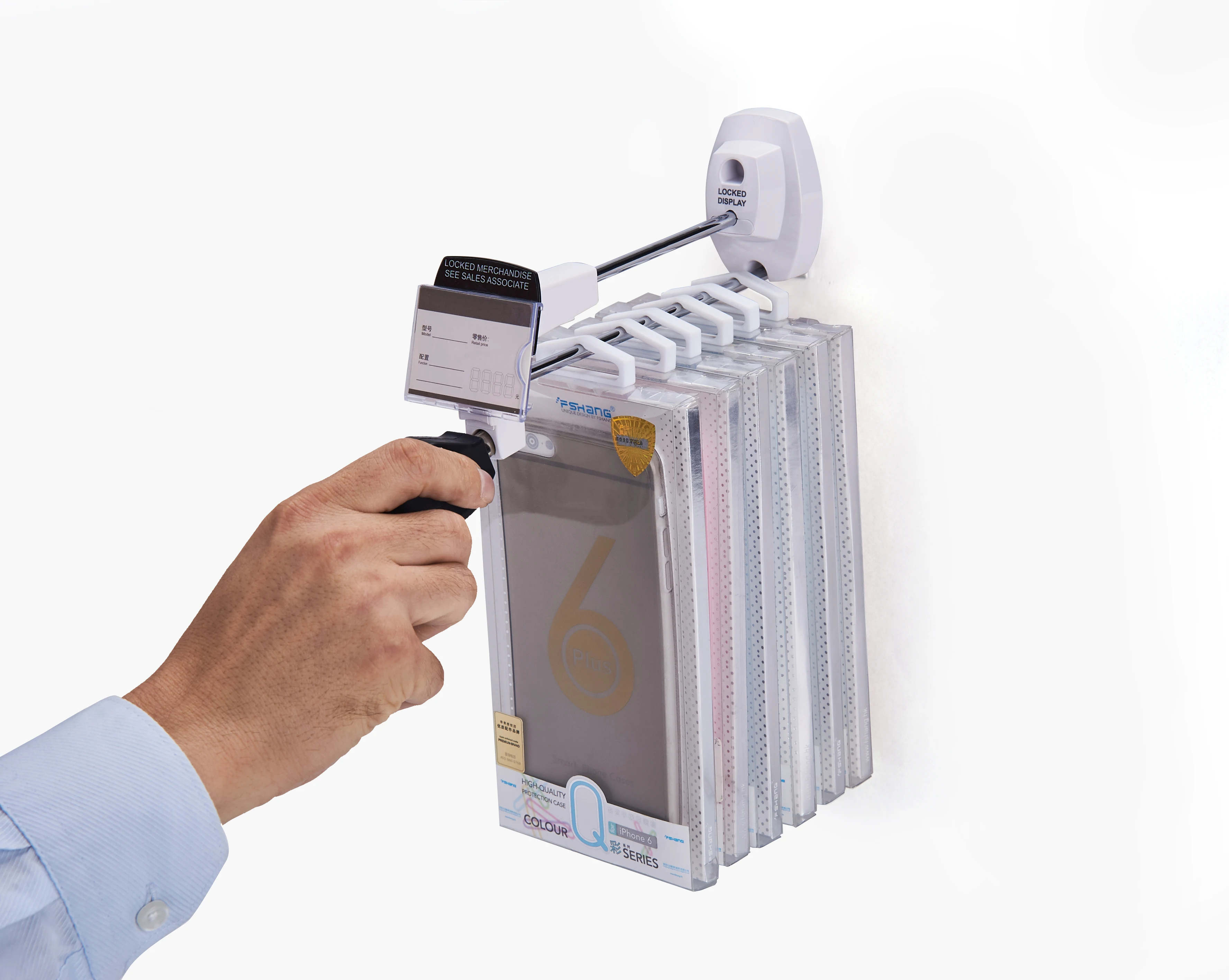 Розничная продажа, защитный крючок для панели для пегборда