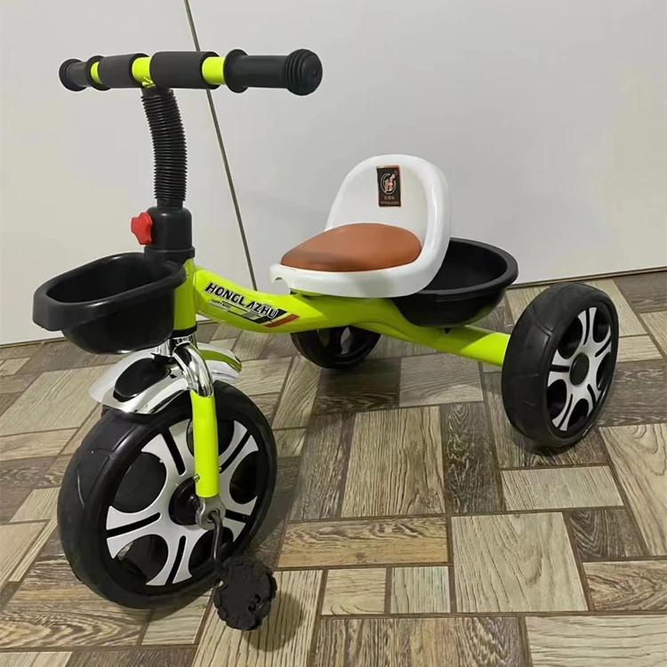 Cheaper factory wholesale tricycles chi tricycle ride on toy metal pushbar children trike foldbaby tricycle 4 in 1