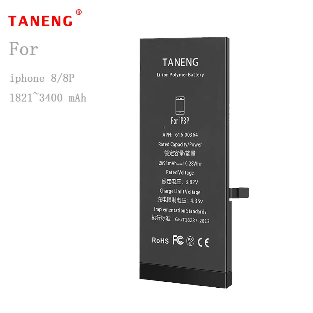Factory wholesale 1821mAh original battery for iphone 8 / iphone 8G replacement batterie
