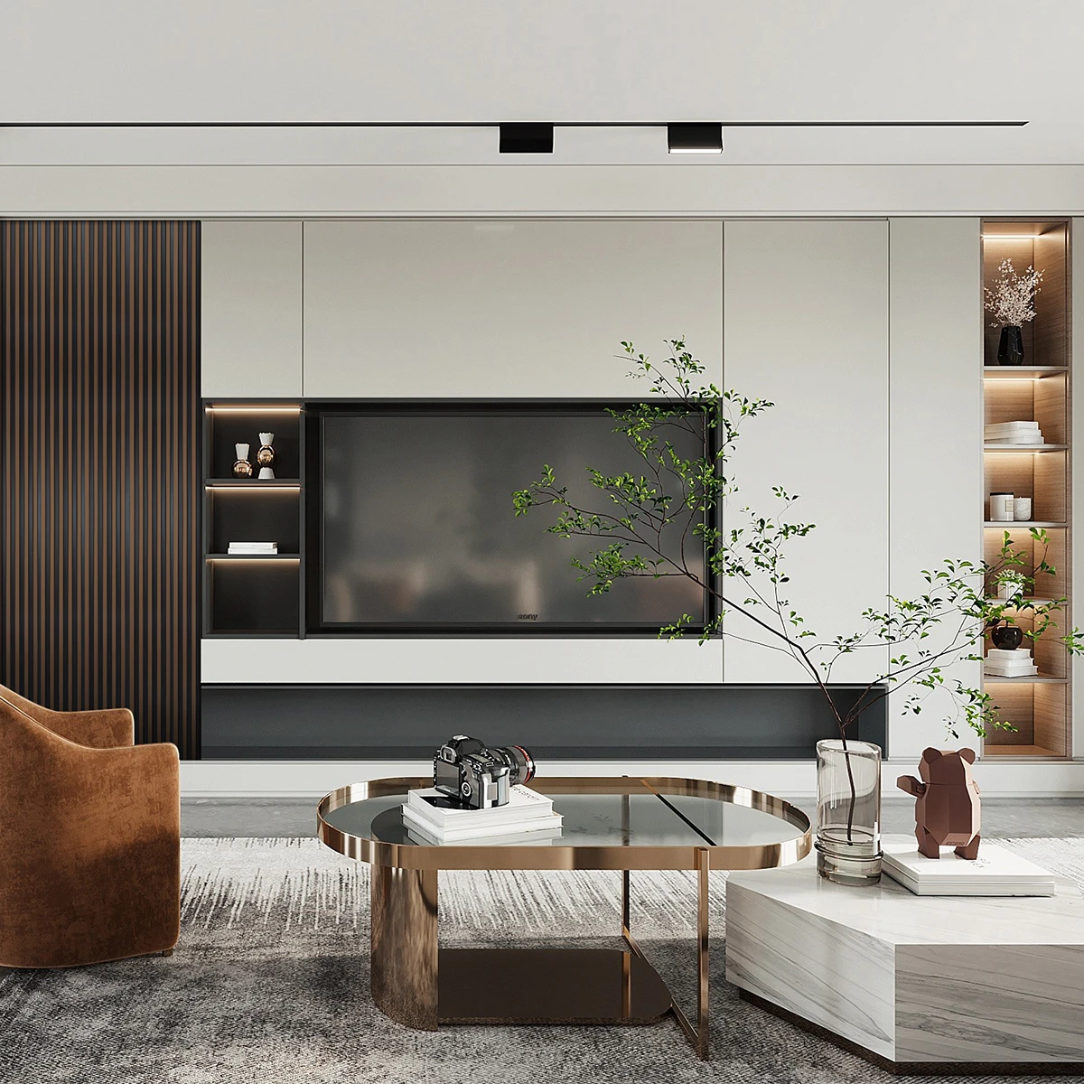 High quality waterproof decorative interior wall PS fluted grooved wall panel polystyrene wall panel for sale