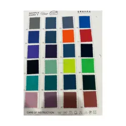 The fabric is made of 100% nylon, which is more windproof and suitable for making down jacket
