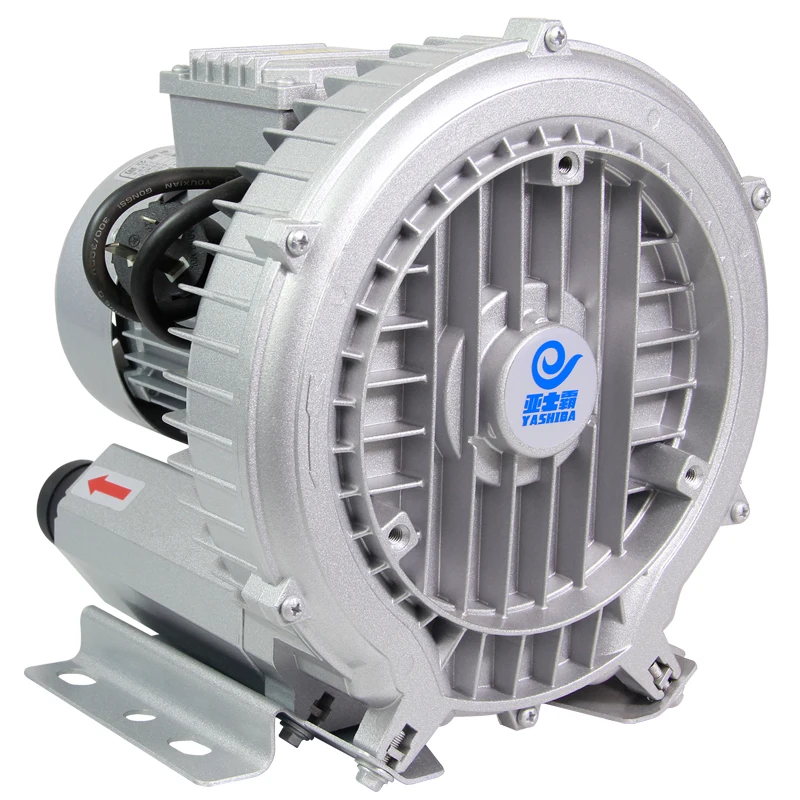 
YASHIBA blower for chemical 1/3HP 250W380V Small blower Centrifugal air pump 0.25KW exhaust fan 