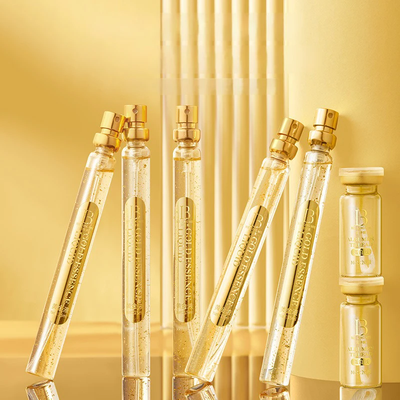 Skin Care Remove wrinkles Facial thread lift Essen Gold Protein Peptide Line Carving Face Serum set