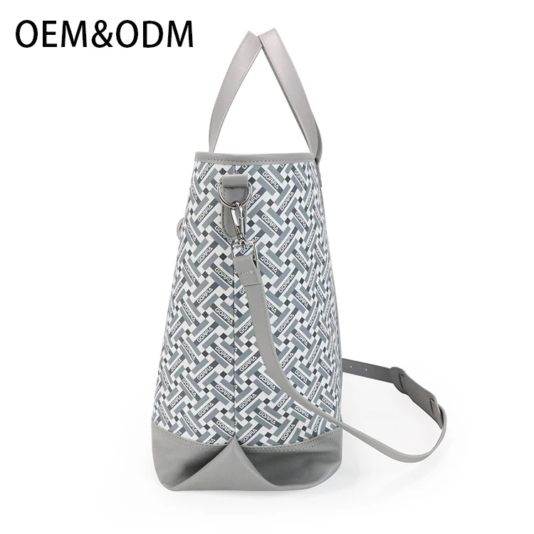 Gorfia Brand Fashion Design Customized Adjustable Shoulder Strap Tote Handbags With Laptop Pocket For Staff Daily And Business