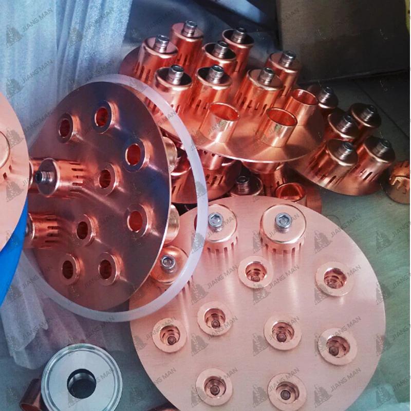 [JiangMan] Copper Vodka Distillery Part Copper Distillation Column Still Part 4/6/8/12/14/16 inch Copper Distilling Column