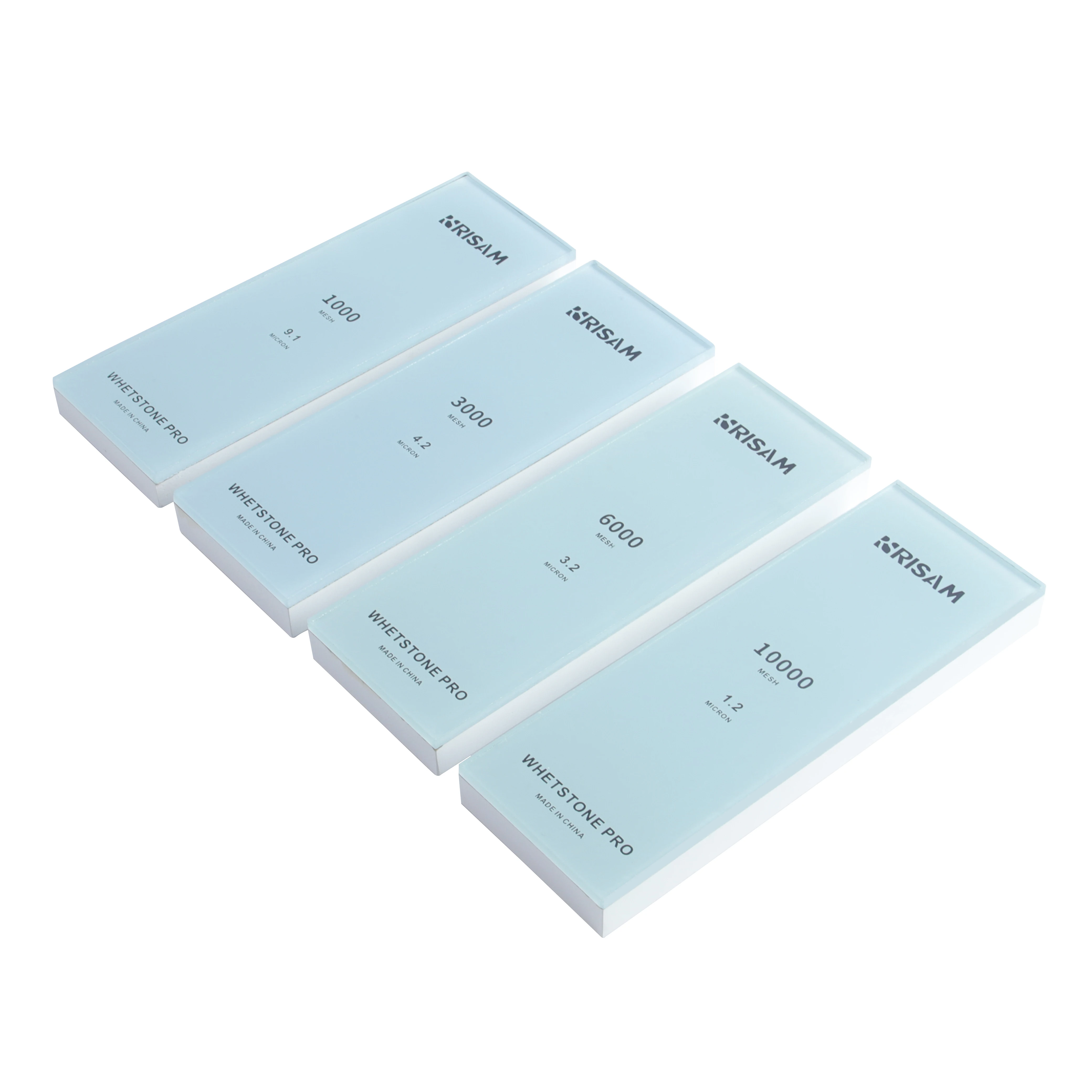 Professional Glass Stone Splash and go Stone for Honing Stone Flattening 1000# 3000#6000# 12000# Grit Sharpening