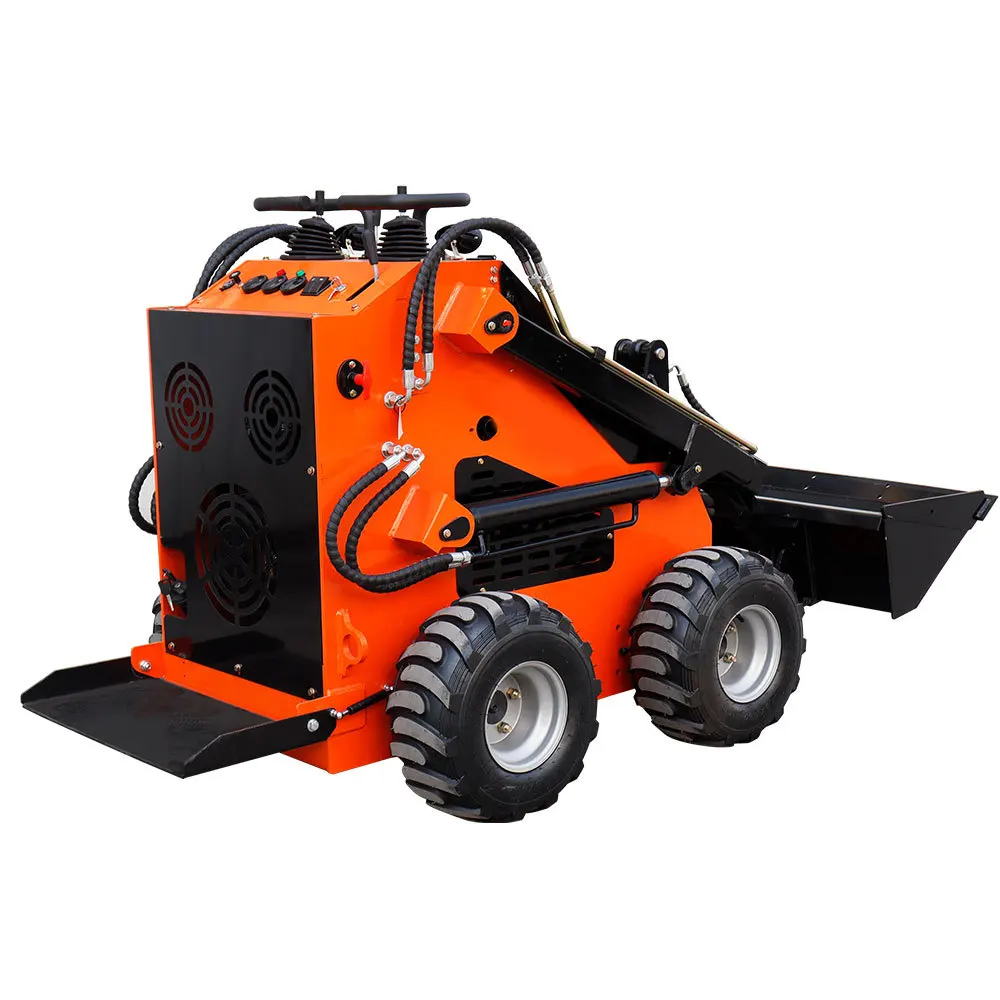 Small slip loader track multi-function forklift mini wheel loader