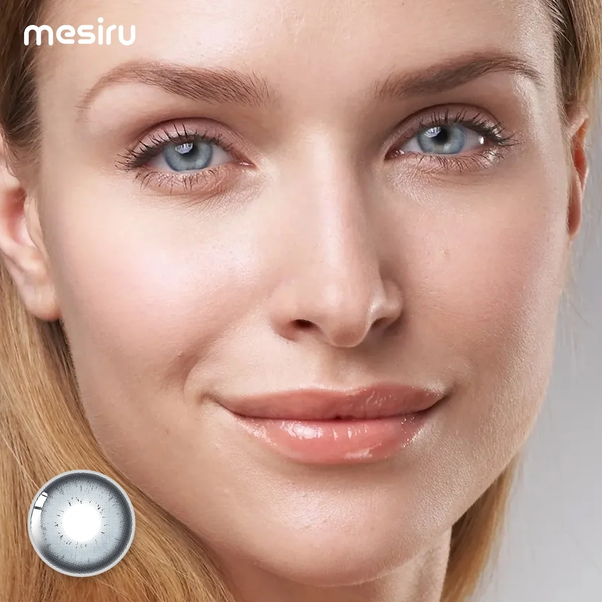 Mesiru Tricolor Blue Cosmetic Color Contact Lens From Korea