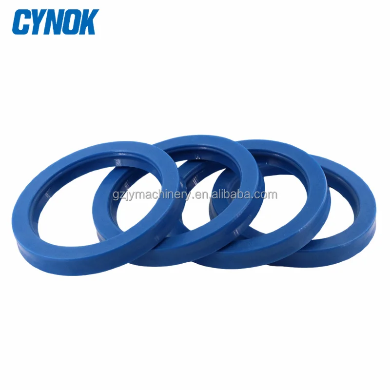 Высококачественное уплотнение стержня K33 40*50*10/11 из полиуретана синего цвета с дополнительной губой