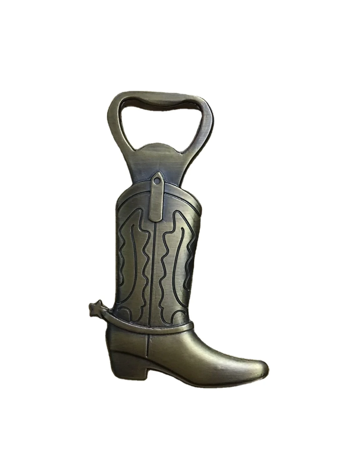 custom die casting  metal curved surfboard bottle opener