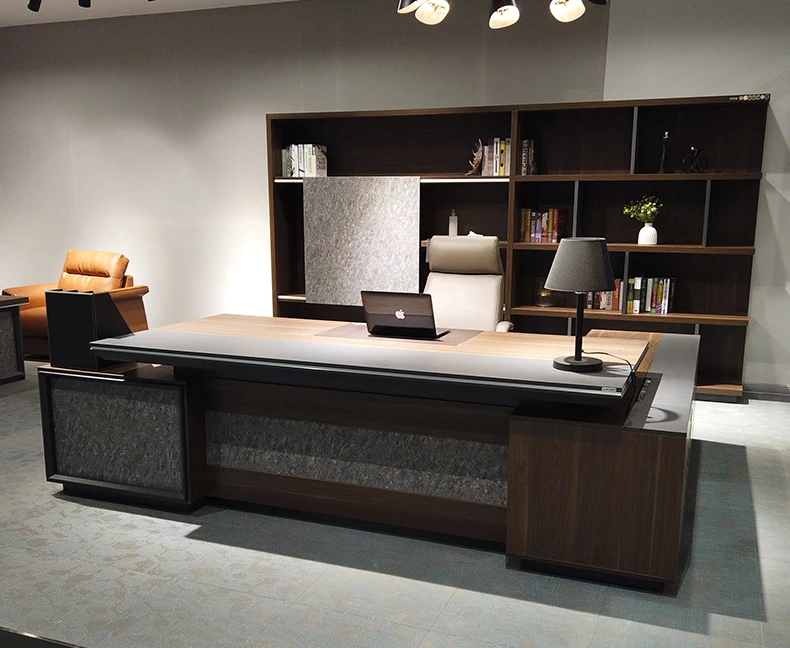 Hot Sale small office furniture executive white modern wooden manager computer table design mdf simple wood desk