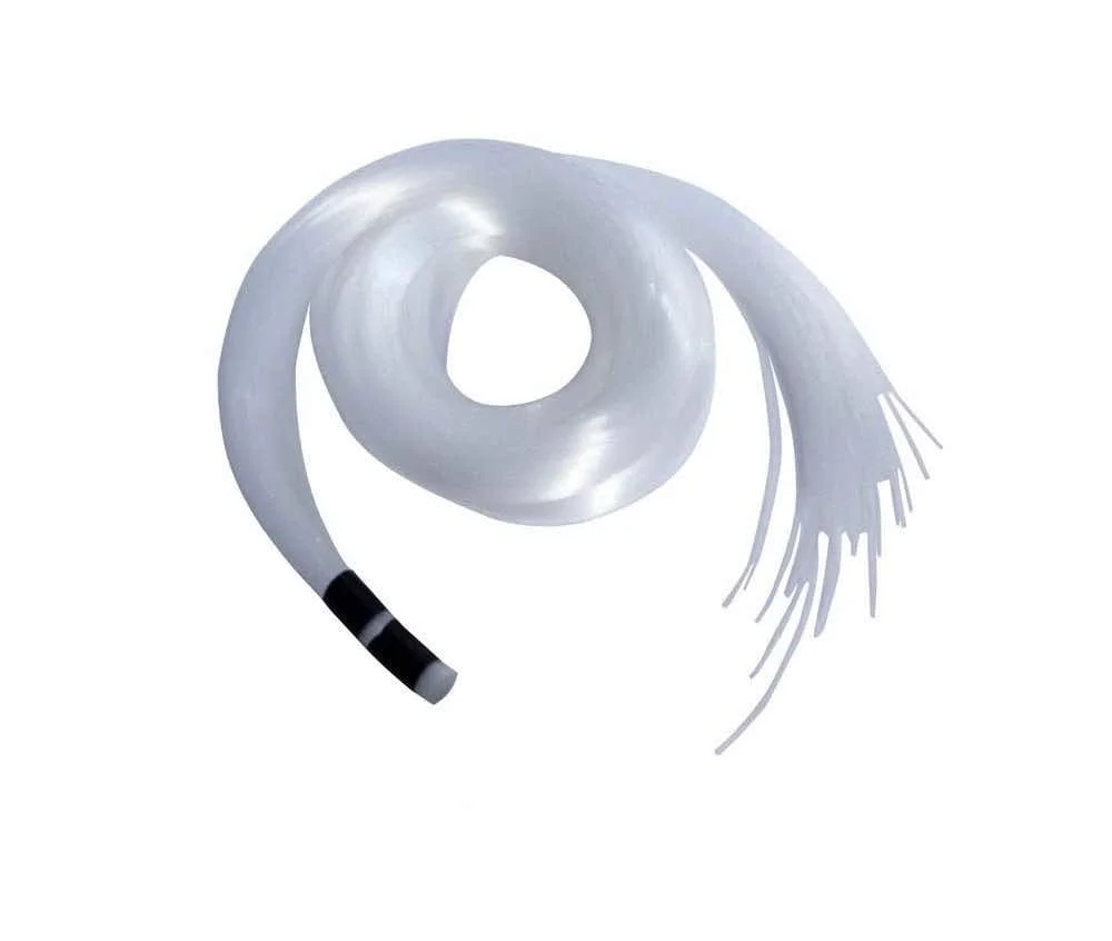 TXPOF Outdoor Decoration Pmma Lighting Fiber garden rgb led car strip fiber optics solar lights